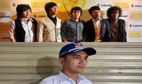 Band DMasiv (kanan) akan berkolaborasi dengan penyanyi Aldi Taher (bawah) dalam festival musik Remember November. (ilustrasi)