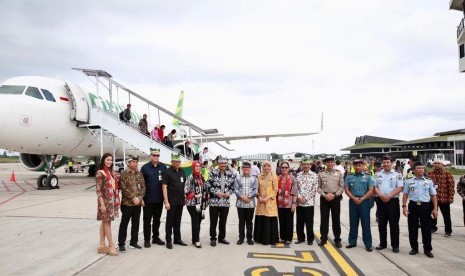 Bandara Banyuwangi resmi melayani rute internasional sejak pertama beroperasi pada 2011, Rabu (19/12).