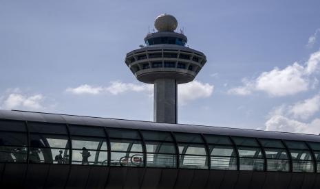 Bandara Changi di Singapura. Kementerian Kesehatan Singapura (MOH) mengatakan pada Senin (6/6/2022), bahwa seorang pelancong yang transit melalui Singapura ke Australia pekan lalu dinyatakan positif terkena cacar monyet.