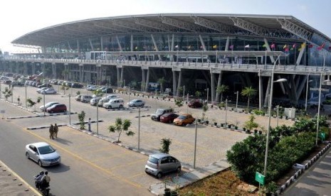 Bandara Chennai, India.