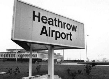 Bandara Heathrow Inggris tahun 1975