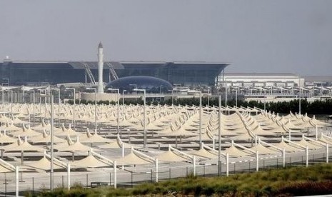 Bandara Internasional Hamad di Doha, Qatar. Hingga kini, Qatar masih terkucil sejak boikot Arab Saudi, Bahrain, dan Uni Emirat Arab sejak tiga tahun lalu.