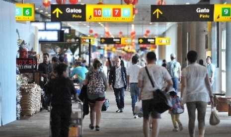 Bandara Ngurah Rai di Bali.