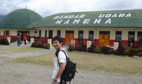 Bandara Wamena di Papua.