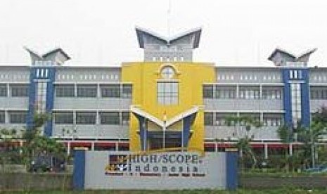 Bangunan sekolah internasional High Scope Indonesia