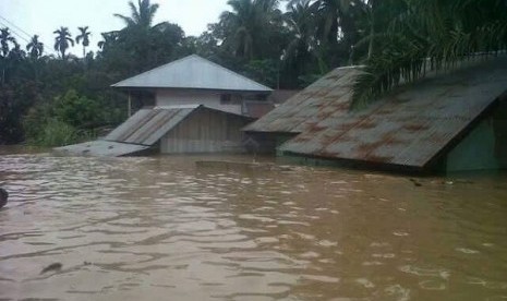 Banjir. Ilustrasi