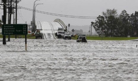 Banjir bandang di New South Wales, Australia.