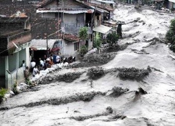 Banjir bandang (ilustrasi)