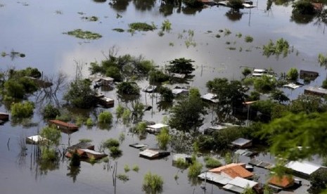 Banjir di Asuncion, Paraguay