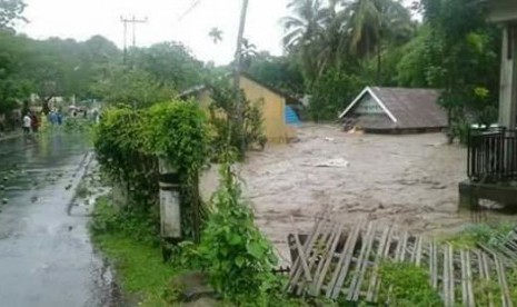  Banjir di Bima, Nusa Tenggara Barat, Rabu (21/12).