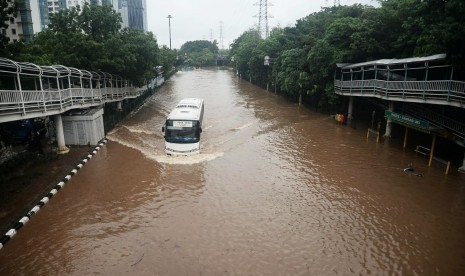 Banjir di kawasan Cawang, Jakarta Timur