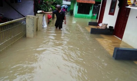 Genangan banjir (ilustrasi).