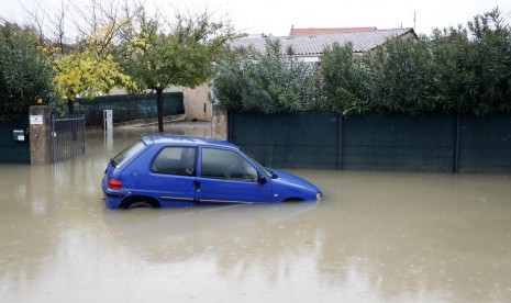 Banjir di Prancis.