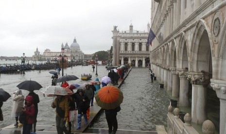 Banjir di Venesia, Italia