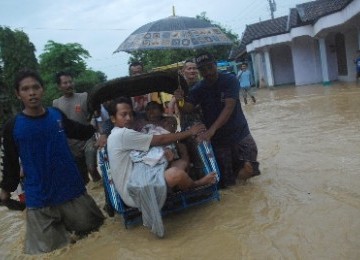 Banjir (ilustrasi).