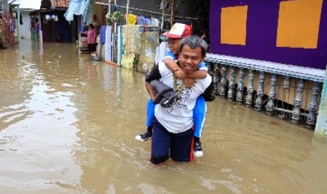 Banjir (ilustrasi).