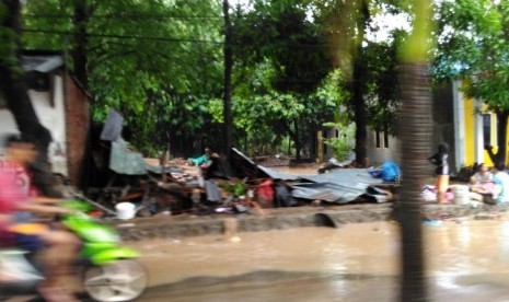 Banjir menggenangi sejumlah titik di Kelurahan Sadia, Kota Bima (ilustrasi)