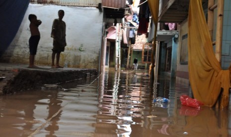 Banjir, salah satu kondisi merebaknya penyakit