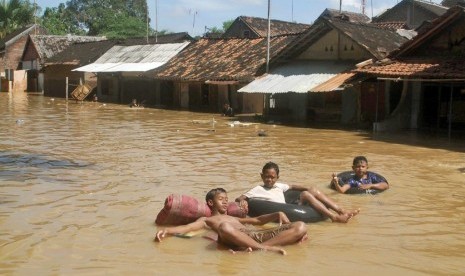 Banjir solo/ilustrasi