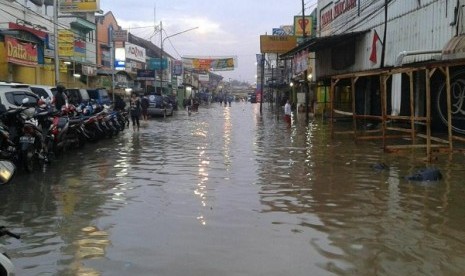 Banjir yang terjadi di Baleendah, Bandung