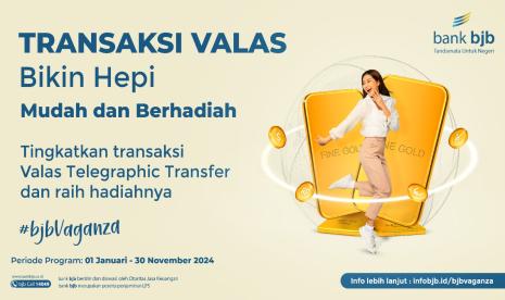 bank bjb komitmen melayani transaksi valas dengan layanan yang sangat mudah sehingga bisnis efisien.