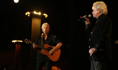 Bank BJB menggelar konser grup musik Air Supply dengan tema 40th Anniversary Live In Bandung di Trans Studio Bandung, Kamis(7/12). 