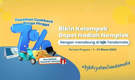 bank bjb menghadirkan program promosi Kejutan Tandamata.