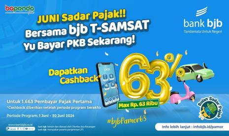 Bank bjb terus memberikan berbagai kemudahan kepada masyarakat dan nasabah, kali ini bank bjb menghadirkan program promosi bjb Pamor 63.