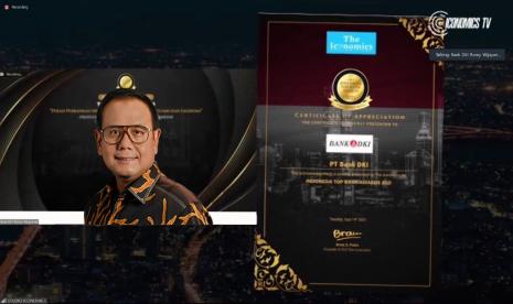  Bank DKI berhasil meraih penghargaan Indonesia Top Bank Awards kategori Bank BUKU III yang diselenggarakan oleh The Iconomics secara virtual pada Selasa (14/9).