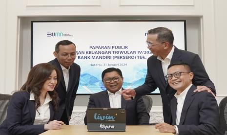 Bank Mandiri berhasil melewati tahun 2023 dengan mencetak pertumbuhan kinerja gemilang.