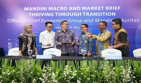 Bank Mandiri dan Mandiri Sekuritas gelar Mandiri Macro and Market Brief - Thriving Through Transition, Selasa (14/5/2024).