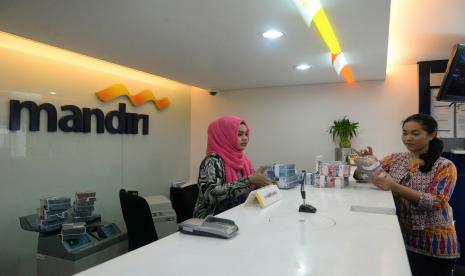 Bank Mandiri ilustrasi. Bank Mandiri berkomitmen membantu UMKM dari aspek pembiayaan  