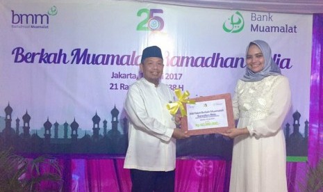 Bank Muamalat Cengkareng menggelar kegiatan 200 Paket Berkah Muamalah Ramadhan Mulia 