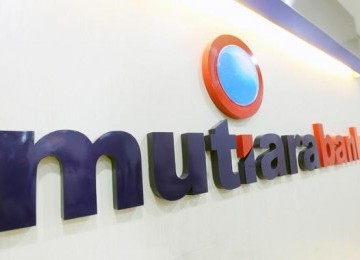 Logo of Bank Mutiara (file photo)