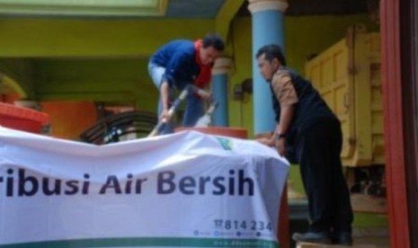 bantuan air dompet dhuafa buat masyarakat desa sedang, banyuasin, sumatera selatan