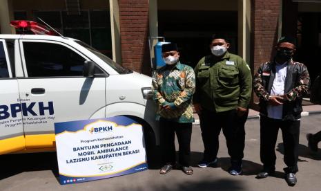 Bantuan ambulans BPKH dan NU Care-Lazisnu