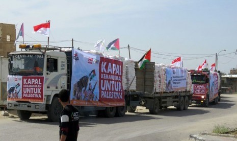 Bantuan beras untuk Gaza