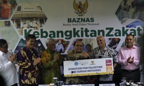 Bantuan dari Baznas untuk pengungsi di Yordania