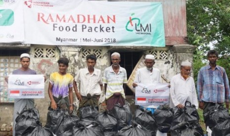 Bantuan LMI untuk Muslim Rohingya di Rakhine, Myanmar.