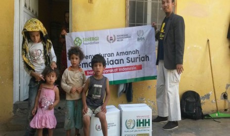 Bantuan Sinergi Foundation di Suriah