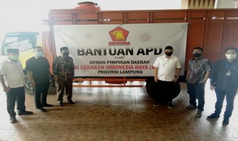 Gerindra bekerjasama dengan pemerintah tangani Covid-19. Bantuan Lampung