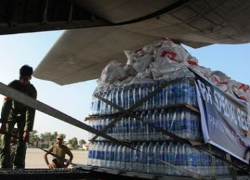 Bantuan untuk korban banjir Pakistan