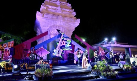 Banyuwangi menggelar kompetisi musik bagi pelajar,  Student Jazz Festival 2019, Sabtu (24/9) malam.