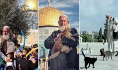 'Bapak Kucing' di Masjid Al Aqsa Meninggal Karena Covid-19