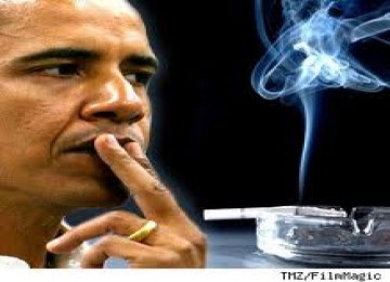 Barack Obama dan rokok