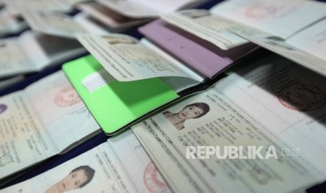 Pasport Warga Negara Asing (WNA) yang diamankan petugas Imigrasi (ilustrasi) 