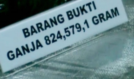 Barang bukti narkoba di BNN