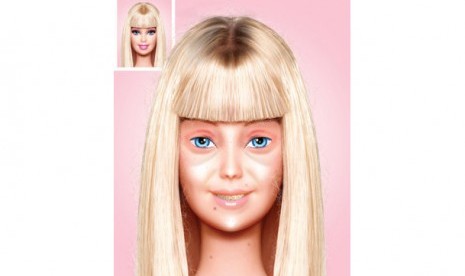 Barbie tanpa make-up