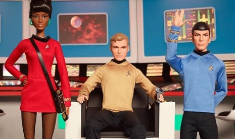 Barbie tokoh Star Trek