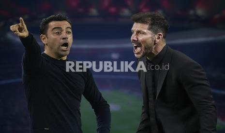 Barcelona asuhan Xavi Hernandez akan menghadapi Atletico Madrid yang dibesut Diego Simeone dalam lanjutan La Liga Spanyol.